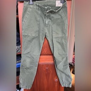 Nili Lotan Cargo pants, army green, Size 2